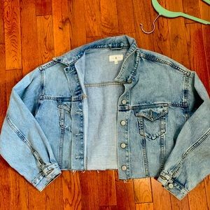 Cropped Jean Jacket